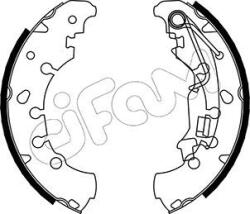 CIFAM Sada brzdových čeľustí CIFAM 153-092 (153-092)