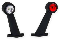 FRISTOM Helyzetjelző FT-09 E LED, piros-fehér, FRISTOM (2FFT9E)