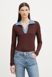 rag & bone hosszúujjú női viszkóz Luca - barna M