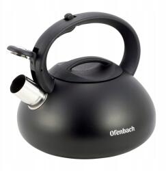 Ofenbach Acél Vízforraló Gázsíppal 2, 5 L Ofenbach (100302 CZARNY MAT)