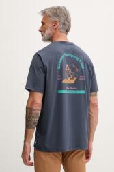 Helly Hansen t-shirt férfi SKOG RECYCLED GRAPHIC - sötétkék M