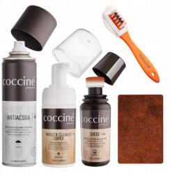 Coccine Cipőtisztító szett Impregnálás Cipővédelem Lófesték 4in1 (99951-COGNAC)