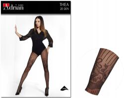 Adrian Női mintás harisnyanadrág 20 den Thea Nero 2 (5071)