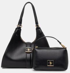 U. S. Polo Assn U. S. Polo Assn. shopper női műbőr MARGARET - fekete Univerzális méret