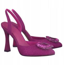 Marco Tozzi Magassarkú cipő Marco Tozzi 2-29607-20 518 Pink MÉRET41 (2-29607-20 518 PINK METALLIC)