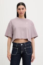 On crop top női pamut Club - lila S