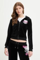 Juicy Couture cipzáras melegítőfelső női REPUBLIC ROBYN - fekete S