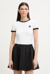 Kenzo t-shirt női pamut elasztánnal - fehér XS
