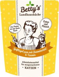 Betty's Felnőtt tasakos macskatáp - Tiszta baromfi - 250 g