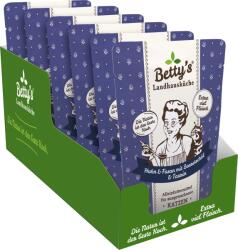 Betty's Felnőtt tasakos macskatáp - Csirke és fácán - 6 x 250 g