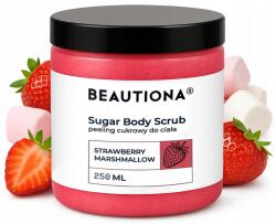 Beautiona Cukor Peeling Scrub Eper Testtisztító Kisimító 250 ML (By-Beauty)