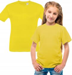 TH Clothes Póló pamut póló fiú lány jelmez Wf sárga 140-146 (TH QUITO)