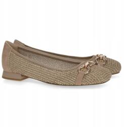 Caprice Női balerina cipő Caprice 9-22503-42 311 Bark Comb bézs MÉRET36 (22503)