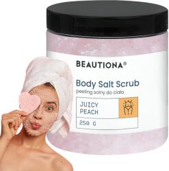 Beautiona Sós Testradír Beautiona Őszibarack Body Scrub E-vitaminnal (by-beauty)