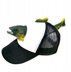  Baseball sapka Vicces Horgász sapka 3D Halak Baseball sapka Hálóval (Czapka Ryba 3D wędkarska z rybą)