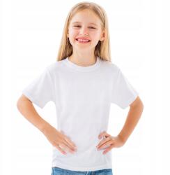 TH Clothes Póló pamut póló fiú lány tornaruha fehér 152 (TH QUITO)