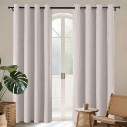 CE Thermo sötétítő függöny 135x240cm szürke fehér 2db (X001V5S391)