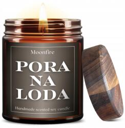 Moonfire Szója Illatgyertya Jégkrém Ajándék Handmade 330g Moonfire