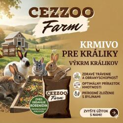  Cezzoo Farm krmivo pre králiky výkrm 25kg
