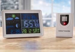 TecVance Vezeték Nélküli Időjárás Állomás Színes WS_GT18 új modell (26088372)