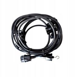 Eko-Light Professzionális girland IP44 Fekete 17m végzáró kampó EKO1618 Eko-light (EKO1618)