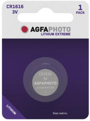 AgfaPhoto Gombelem AGFAPHOTO Lithium CR1616 1 darabos (APCR1616) - papir-bolt