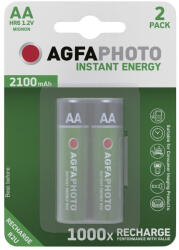 AgfaPhoto Akkumulátor ceruza AGFAPHOTO AA előtöltött 2x2100 mAh (APR2U2100) - papir-bolt