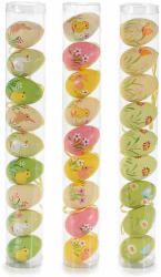 Decorer Set 27 oua decorative din plastic multicolor 4x5 cm (A54.43.61deco)