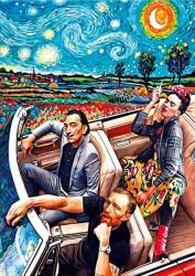 KS Games - Puzzle Starry Night of Art - 1 000 piese