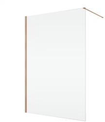 RONAL Paravan dus sticla walk-in 110x200 cm cupru periat, sticla 8 mm, Ronal Easy D40 (D401102707)
