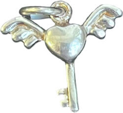 Flippy Pandantiv din Argint 925 Jolie Silver, Model Cheita cu Aripi, 13 x 17 mm, 1.1 g (teo-116694)