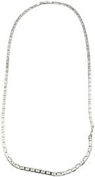 Flippy Lantisor Unisex din Argint 925, Jolie Silver, Model Lantisor din Zale cu Lacat, 12.22 g, 55 cm, Argintiu (teo-126056)