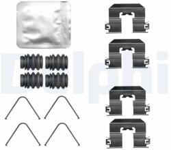 DELPHI Set accesorii, placute frana DELPHI LX0819 (LX0819)