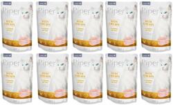 PIPER Animals Adult Cat 10x100 g hrana umeda pentru pisici, cu pui
