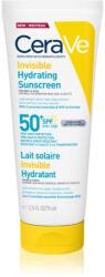 CeraVe Invisible Hydrating Sunscreen SPF 50+ loțiune pentru plaja pentru fata si corp SPF 50+ 75 ml