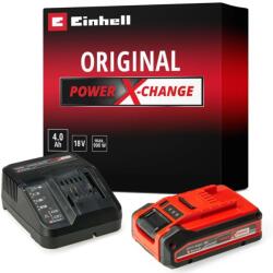 Einhell akku + töltő plus pxc starter-kit 4ah (4512159)