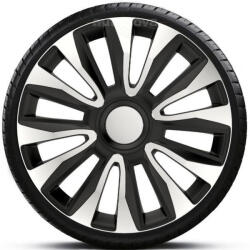 Autonova 16"-os Avalon Silver-Black dísztárcsa garnitúra (4darab) (ARG16AVALONSB_1)