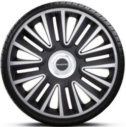 Autonova 16"-os Quadro Pro Silver Black dísztárcsa garnitúra (4darab) (ARG16QUADROPSB_1)