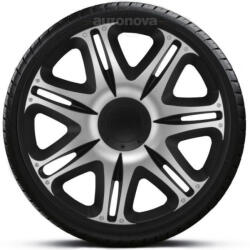Autonova 14"-os Nascar Silver-Black dísztárcsa garnitúra (4darab) (JACKY14158_1)