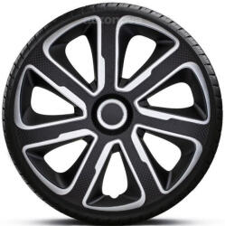 Autonova 15"-os Livorno Carbon Silver-Black dísztárcsa garnitúra (4darab) (ARG15LIVORNOCSB_1)