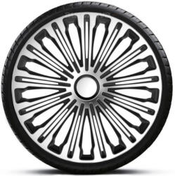 Autonova 16"-os Volante Silver-Black dísztárcsa garnitúra (4darab) (ARG16VOLANTESB_1)