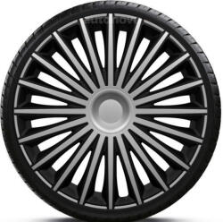 Autonova 16"-os Dakota Silver Black dísztárcsa garnitúra (4darab) (ARG16DAKOTASB_1)