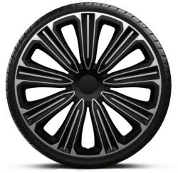 Autonova 16"-os Rosso Silver Black dísztárcsa garnitúra (4darab) (JACKY16392_1)
