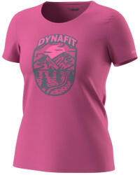 Dynafit Graphic Co W S/S Tee női póló XL / rózsaszín