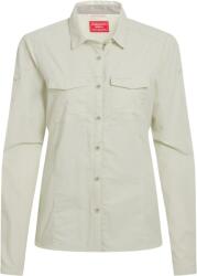 Craghoppers NosiLife Adventure Long Sleeved Shirt III női ing XXL / világoszöld