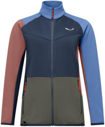 Salewa Puez Cammino Pl Jkt W női funkcionális pulóver S / kék/zöld