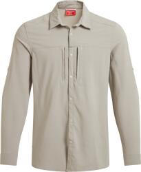 Craghoppers NosiLife Pro Long Sleeved Shirt V férfi ing S / bézs