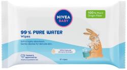 Nivea Baby 99% Pure Water Wipes, 57 darab