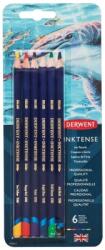 Derwent Creioane colorate Derwent Professional Inktense, blister, solubile in apa, 6 culori/set 700927