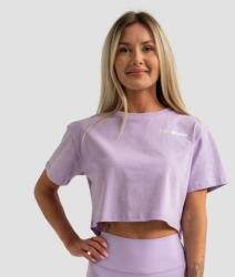 GymBeam Tricou pentru femei Cropped Limitless Lavender - GymBeam - vexio